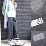 ストレートデニムパンツ～黒系デニム〜