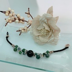 ブラックタイガーアイ&モスアゲート  ～生涯の友～