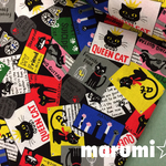 110×50★黒猫ちゃんパッチワーク柄★黒地