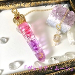 ヒマラヤ水晶 オルゴナイト ペンデュラム 「ヴェリテ ムーン」