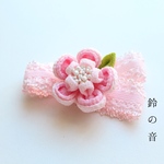 つまみ細工髪飾り   ベビーヘアバンド  