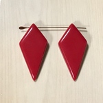 VINTAGE RED DIAMOND PENDANT CHARM