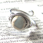 インプレッションストーンDesignリング☆silverフリー