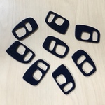 2○ GEOMETRIC NAVY PLATE PARTS