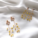 シンプルなワイヤーピアス イヤリング 