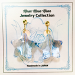 Lolli Pop Candy ☆ Big STAR Charm Earrings [BABY BLUE]