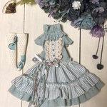 1139 mint green ワンピース  Blythe ブライス アウトフィット