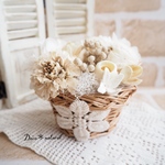 お値下げ¥1300→¥900naturalミニかごアレンジ＊
