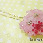 ❤sale❤　　押し花かんざし　千鳥草