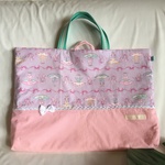 【u様オーダー品】入園入学大きめレッスンバッグ★バレエ