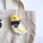羊毛フェルト オカメインコ ブローチ