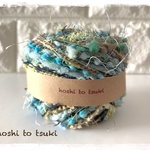 引き揃え糸   Ｎｏ．254 ターコイズブルー×ネイビー