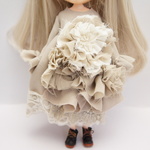 ネオブライスドール  お洋服 フリル ワンピース　アウトフィット