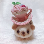 ティーカップ☕️シルクハット(ピンクver)