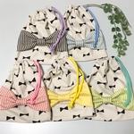 大きなリボンのコップ袋＊