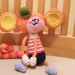 癒し おさる【あみぐるみ】☆送料無料