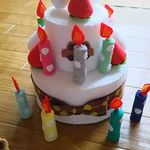 フェルト☆バースデーケーキ☆受注生産