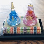 福ぷくガラスの雛人形 天空  (桃の節句)おひなさま 