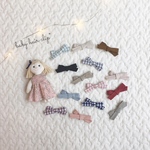 選べる2個セット♡ギンガムチェックとシンプルリボンのベビーヘアクリップ 