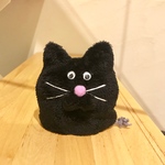 黒猫さん小物入れ