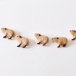 再販売  animalブローチ/カピバラ