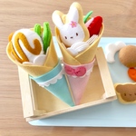 クレープ屋さん♡フェルトままごと