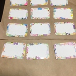 かわいいメッセージカードシール④⑨