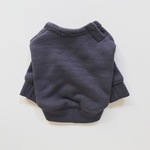 【特価★XXSサイズのみ】犬服・ヴィンテージソフトスウェット_チャコール