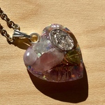 メモリーオイルinオルゴナイト☆アトラクション　引き寄せ・ハート型