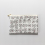 温もりたっぷり♡ぺたんこポーチ・Peace