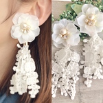 lace flower tussel pierce