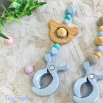 安心安全素材 TinyTeeth  歯固めジュエリー お出かけに便利なシューズクリッパー   シューズクリップ  