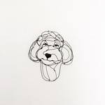 ＊muffin_the_standardpoodle 様専用＊ ワイヤーアート・スタンダードプードル