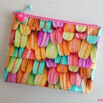ポケットティッシュポーチ 　　 * Colorful macaron   　＃Ａ