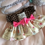 ステラルーちゃんのお洋服☆　パティシエワンピース