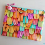 ポケットティッシュポーチ 　　 *  Colorful macaron　＃Ｂ
