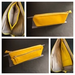 新品 本革レディース長財布❤️イエロー