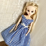 87☆リカちゃんサイズ☆ドレス