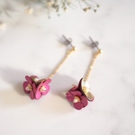 PONPONmini チェーンピアス/ノンホール   SAKURA