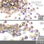 ネイル パーツ ストーン ABクリスタル 2mm 3mm セット (D193)