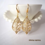 大ぶりなオリエンタル イヤリング・ピアス