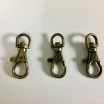 レバー式ナスカン3個 郵便送料込み ＊金具のみの購入ページです