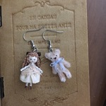 harpianistさま専用ページ♪お人形ピアス♡