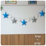 blue×gray✯バーンスターガーランド