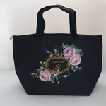 Elegant  Roseの保冷バッグ☆トールペイント 
