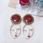 ヴィンテージ大ぶりピアス