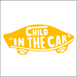 ステッカー　CHILD IN THE CAR　大　車