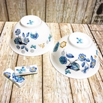 ✨バードガーデン✨柄お茶碗&箸置きSET
