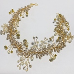 ハートリーフ 小枝ヘッドドレス GOLD