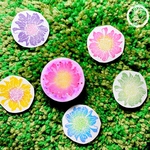お花の消しゴムはんこ